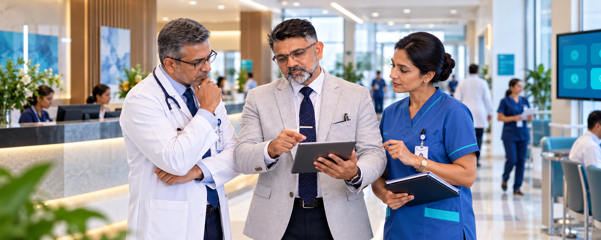 Full hospital management for 30-100 bed hospitals